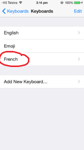 how to type french accents on iphone 07