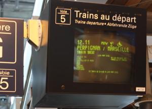 how to take the train in France - splitting trains