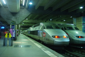 how to take the train in France - TGV